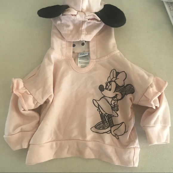Disney Minnie Mouse winter sweatsuit two piece - Picture 2 of 4